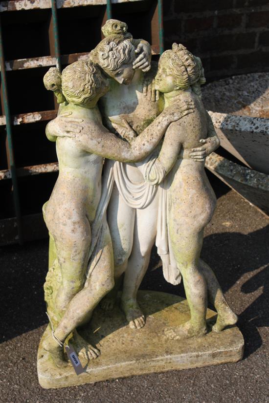 Reconstituted group The Three Graces